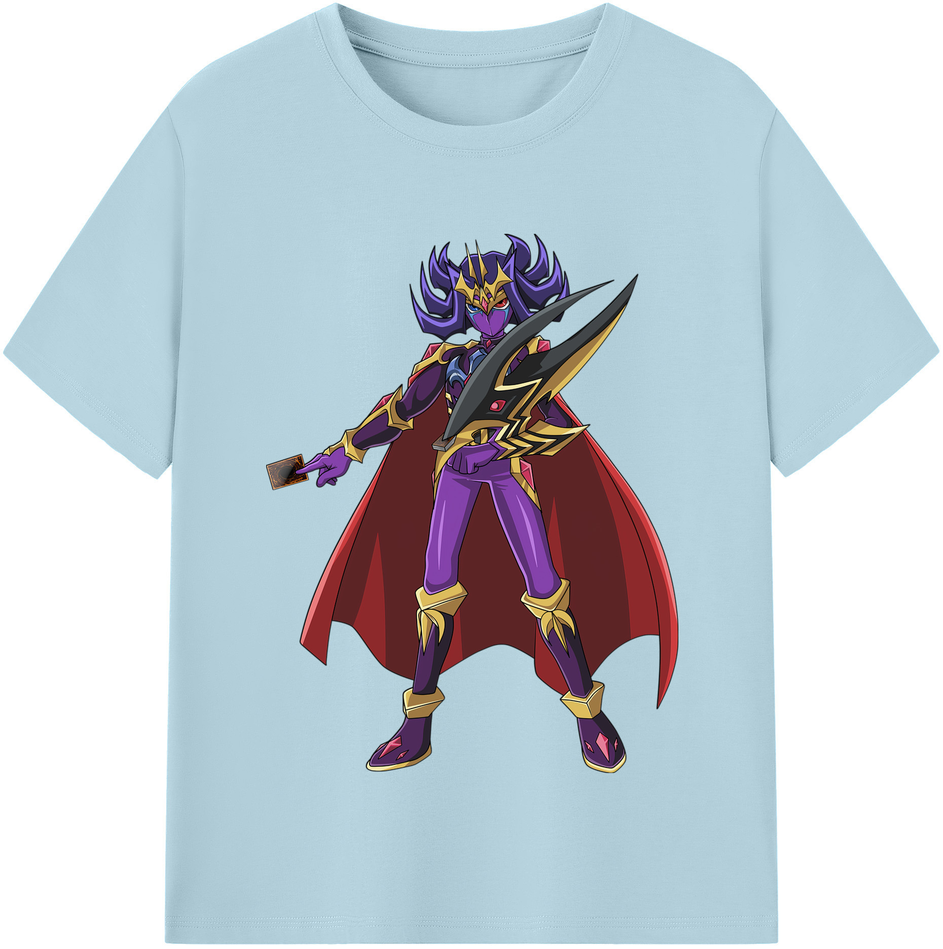 （画像用） 遊☆戯☆王 Yu-Gi-Oh! 綿100％半袖Tシャツ（フロントプリント）